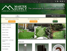 Tablet Screenshot of marteksupply.ca